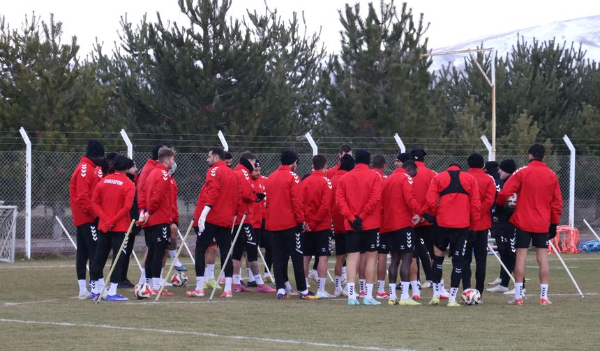 Sivasspor, ligin kalan bölümünü en iyi şekilde değerlendirmek istiyor