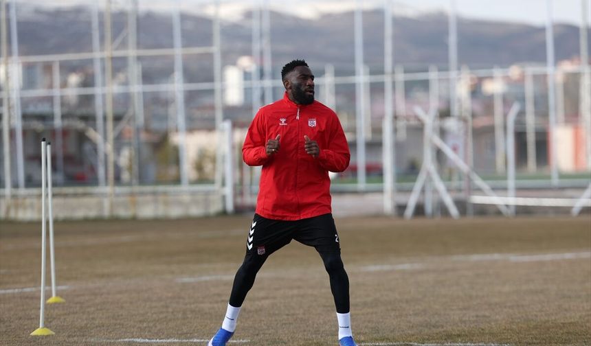 Sivasspor, Ümraniyespor maçı hazırlıklarını sürdürdü
