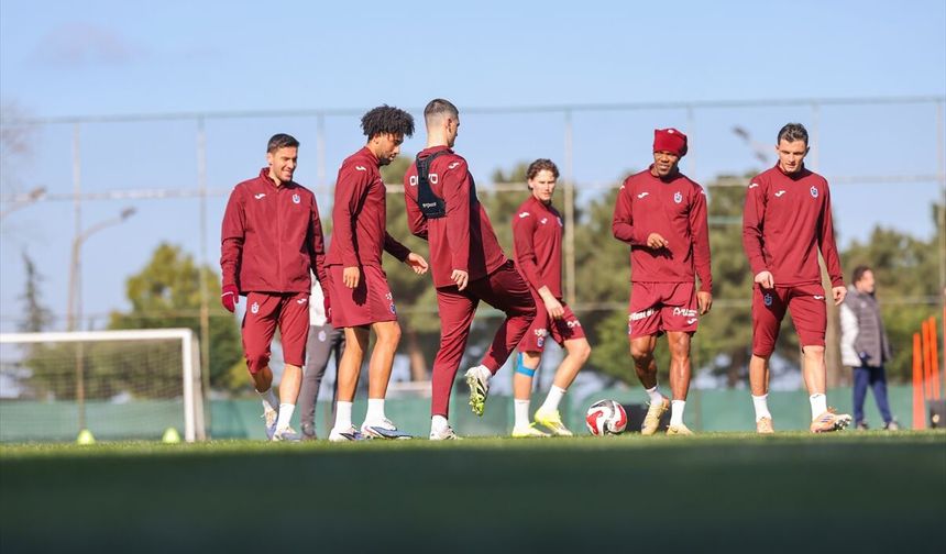 Trabzonspor, Çaykur Rizespor maçının hazırlıklarına başladı