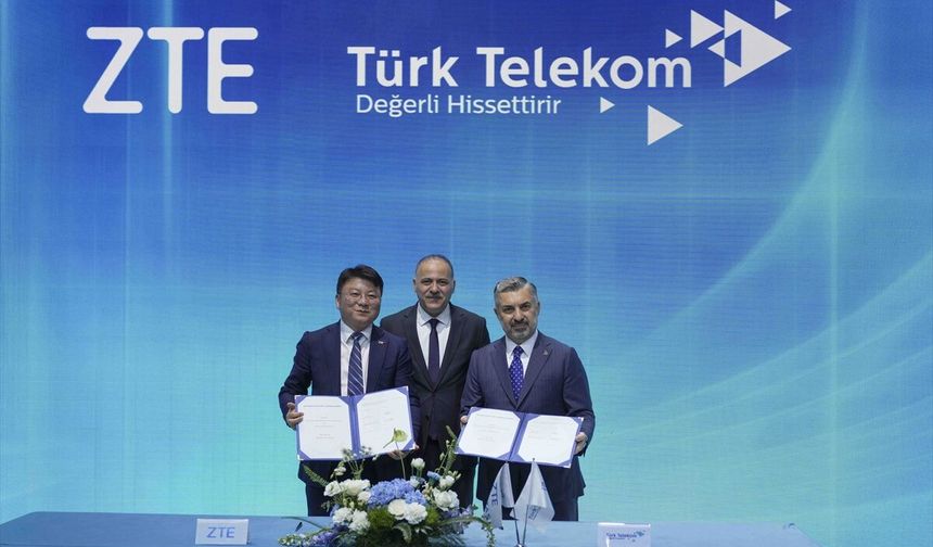 Türk Telekom ve ZTE'den 5G akıllı cihaz ve sürdürülebilir teknolojilerde işbirliği