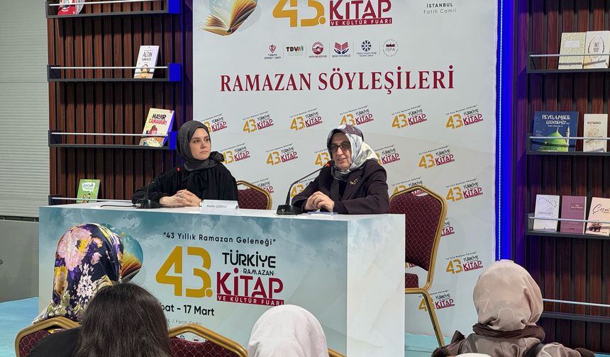 Türkiye Kitap ve Kültür Fuarı'nda çocuk yayıncılığı ve değerler eğitimi konuşuldu