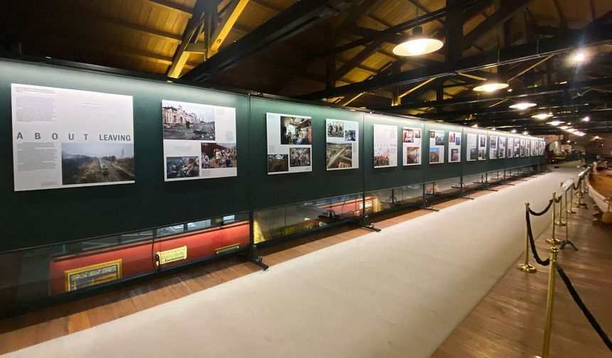 Ukrayna'daki demir yolu çalışanlarının hikayeleri İstanbul'da sanatseverlerle buluştu