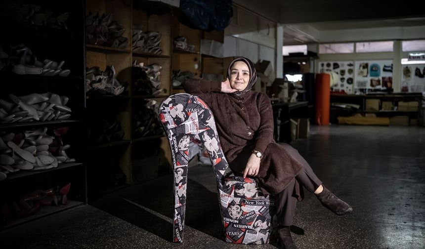 ÜRETİMLE GÜÇLENEN KADINLAR - Kadın girişimcinin tasarladığı yüksek topuklu ayakkabılar dünya sahnesinde ses getiriyor