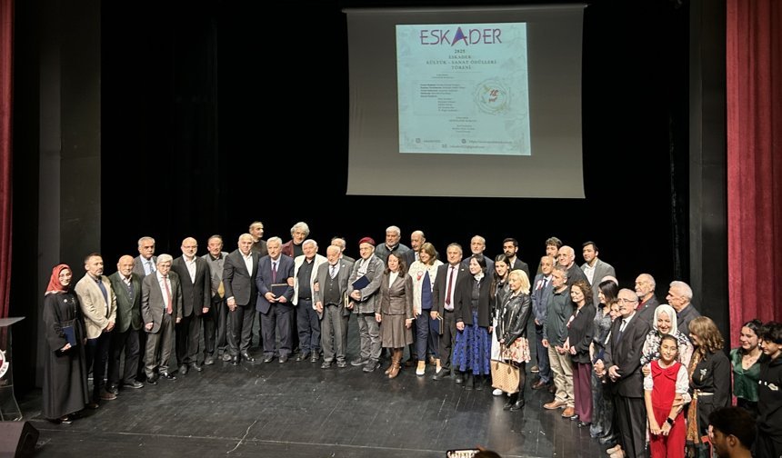 '2025 ESKADER Kültür-Sanat Ödülleri' sahiplerini buldu