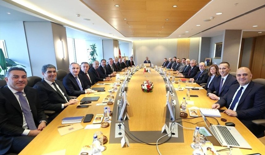 Bakan Kacır, Türkiye Bankalar Birliği Yönetim Kurulu Toplantısı'na katıldı: