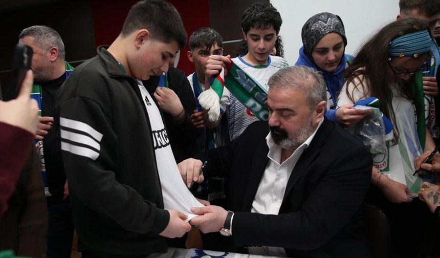 Çaykur Rizespor, lise öğrencileriyle buluştu