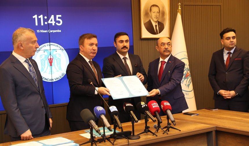 Erzincan Valiliği öncülüğünde 6 kamu kurumuyla işbirliği protokolü imzalandı