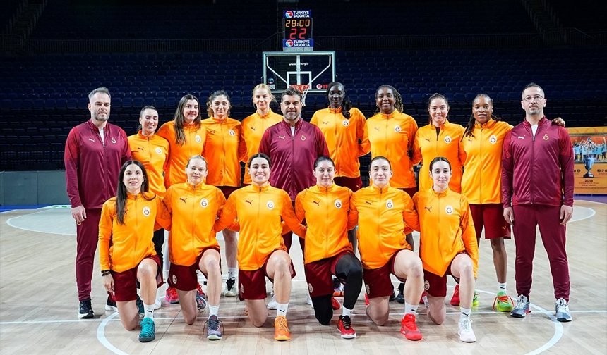 Galatasaray Çağdaş Faktoring, Avrupa Ligi 6'lı Final öncesi medya günü yaptı