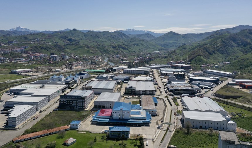 Giresun'da ihracatı 1 milyar doları geçen OSB'lerde istihdam yüzde 50 arttı