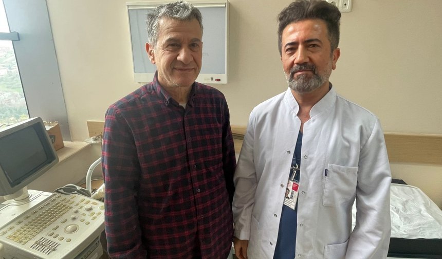 Kalp kriziyle gittiği hastanede prostat kanseri olduğunu öğrenen kişi sağlığına kavuştu