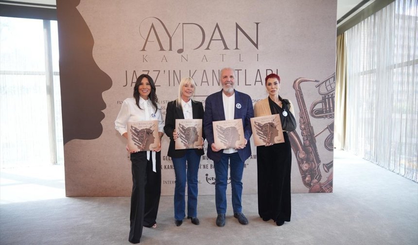 Kanserle mücadeleye destek amacıyla hazırlanan 'Jazz'ın Kanatları' albümünün lansmanı İstanbul'da gerçekleştirildi