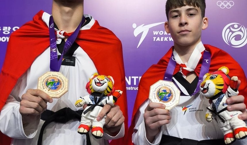 Milli tekvandoculardan Özbekistan'da 2 bronz daha