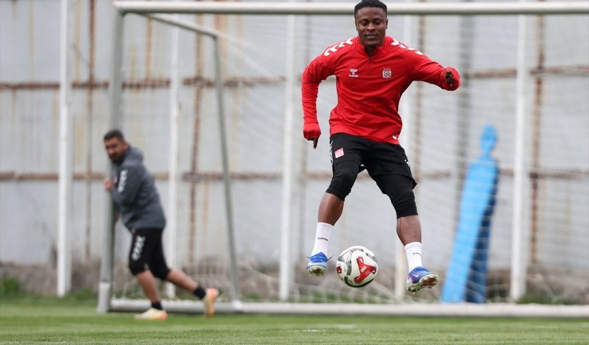 Özbelsan Sivasspor, İstanbulspor maçının hazırlıklarını sürdürdü