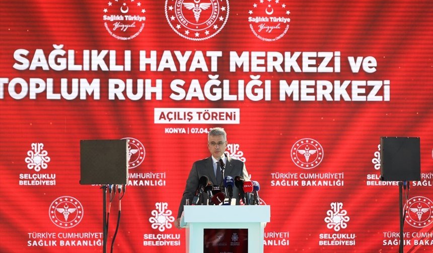 Sağlık Bakanı Kemal Memişoğlu, Konya'da Sağlıklı Hayat Merkezi açılışı yaptı: