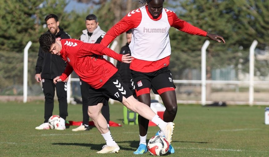 Sivasspor, Boluspor maçı hazırlıklarına başladı