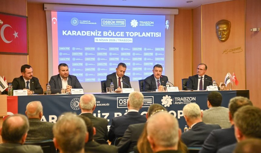 Trabzon'da OSBÜK Karadeniz Bölge Toplantısı düzenlendi