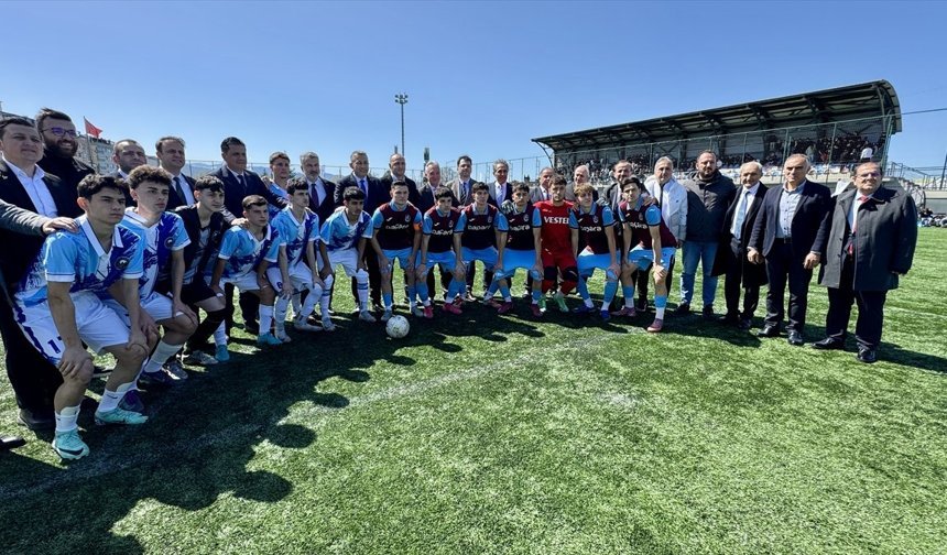 Trabzon'da TÜGVA GençLig Liseler Arası Futbol Turnuvası başladı
