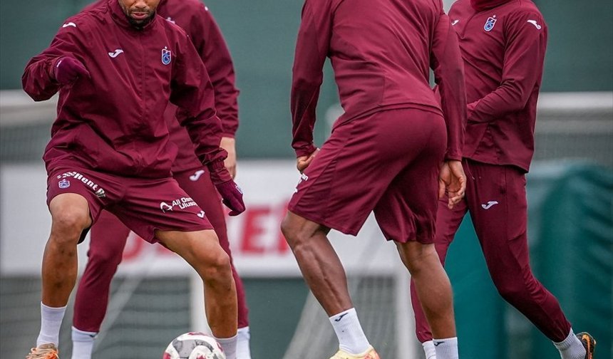 Trabzonspor, Göztepe maçının hazırlıklarına başladı