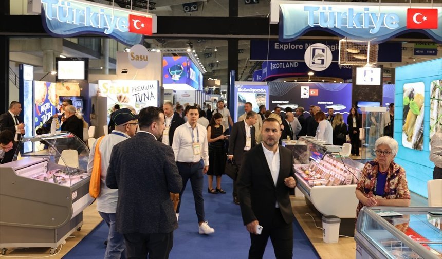 Türk su ürünleri sektöründen İspanya'da düzenlenen deniz ürünleri fuarına çıkarma