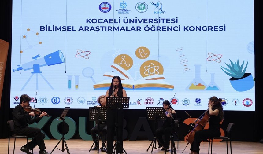 Batı Karadeniz üniversitelerinin araştırmacı öğrencileri, Kocaeli'deki bilim kongresinde buluştu