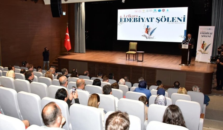 KKTC'de 4. Lefkara Edebiyat Şöleni'nin açılış töreni yapıldı