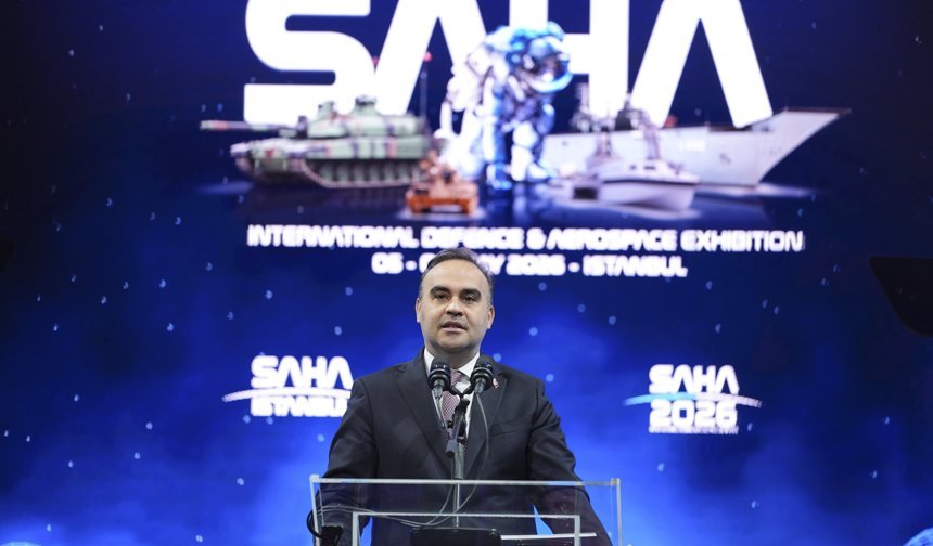 Sanayi ve Teknoloji Bakanı Kacır, SAHA 2026 fuarının açılışında konuştu: