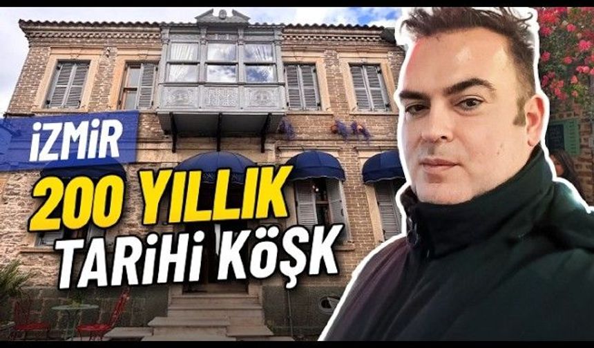 İzmir’de 200 Yıllık Küçük Köşk